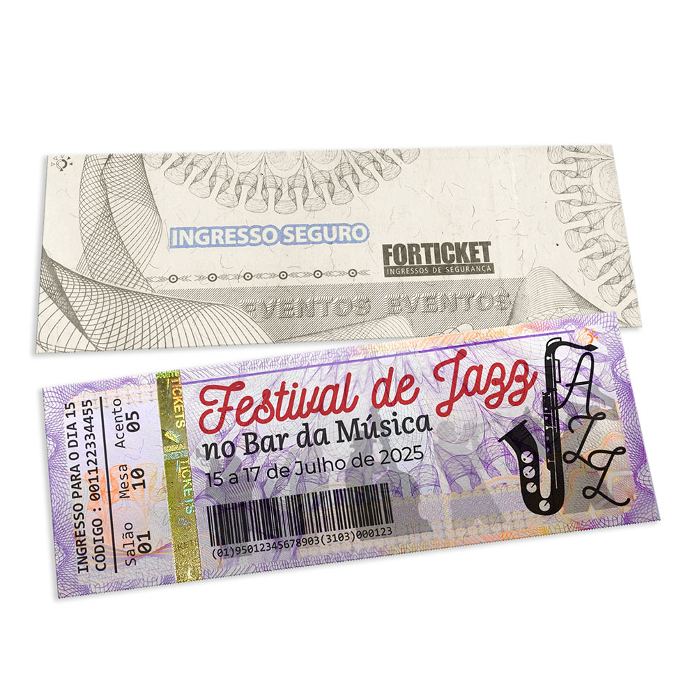 INGRESSOS DE SEGURANÇA